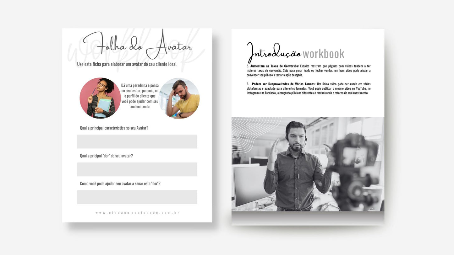 Workbook | Primeiros Passos no Vídeo