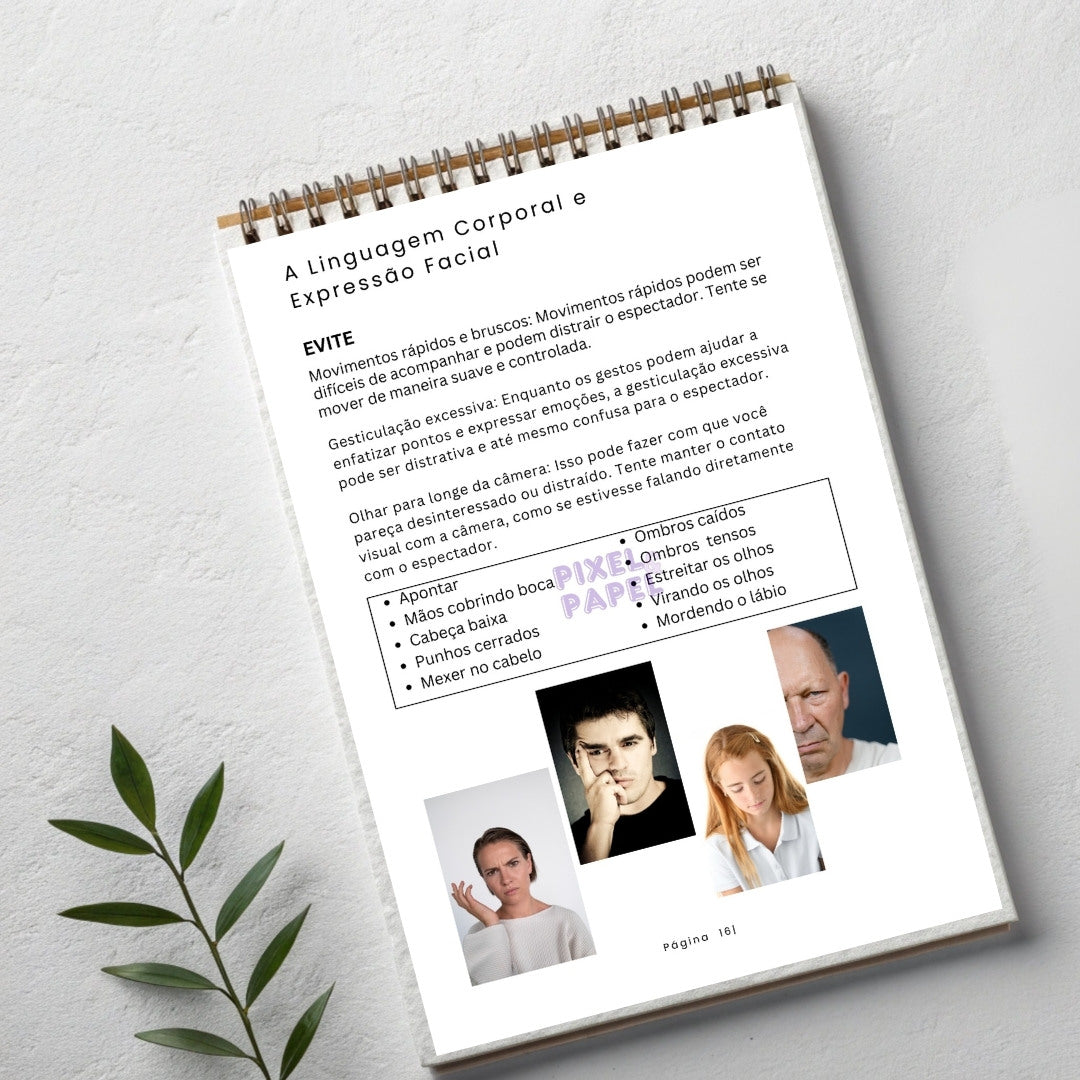 Workbook Comunicação Eficaz em Frente às Câmeras