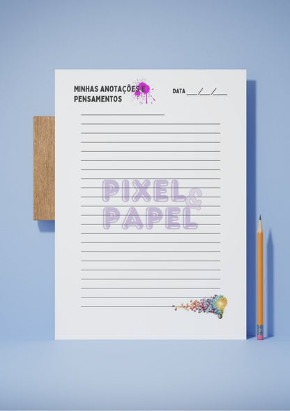 Diário da Criatividade e Autoexpressão