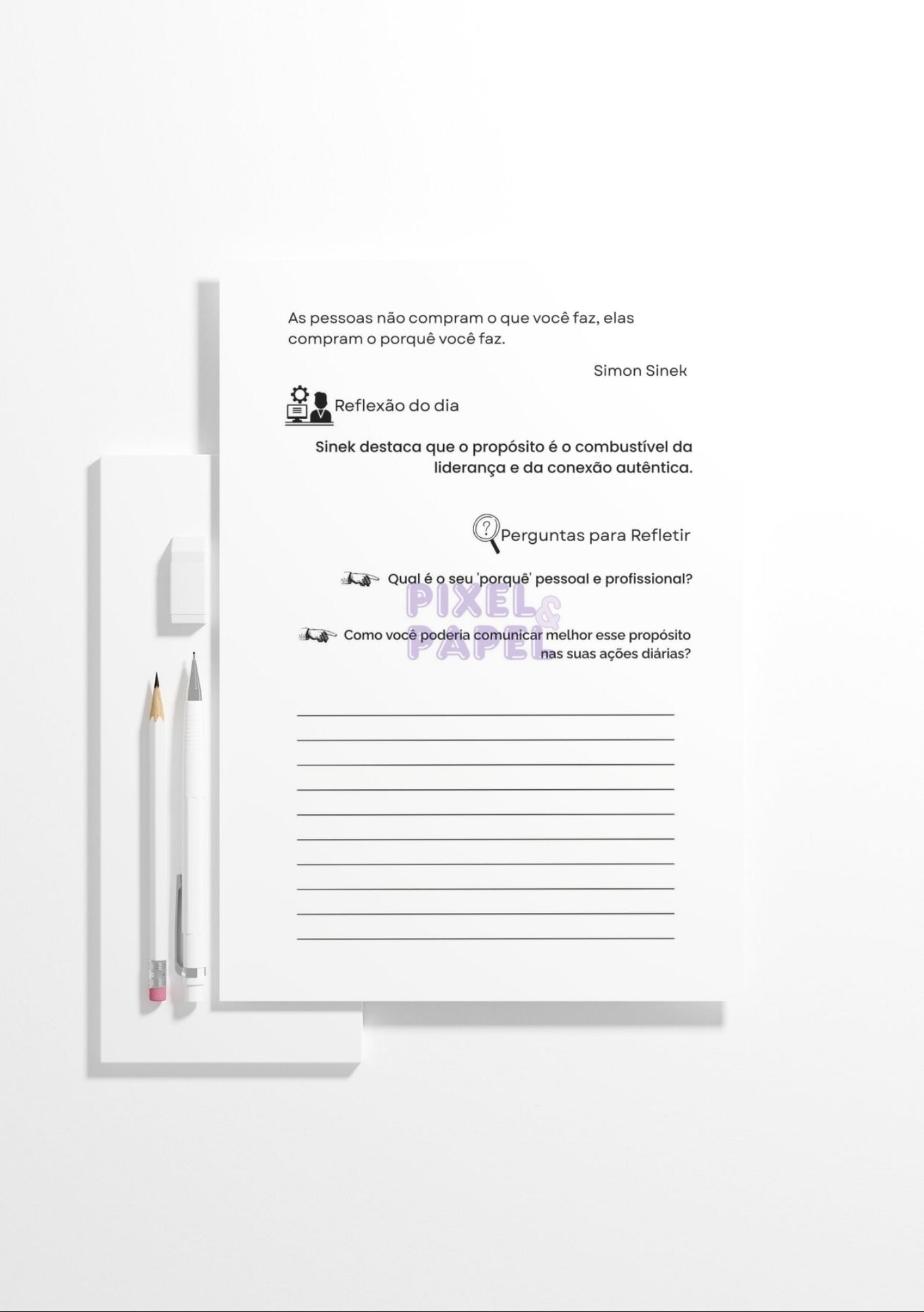 Diário | Propósito e Carreira