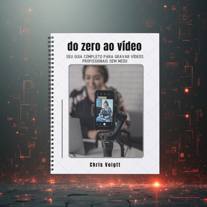 E-book Do Zero ao Vídeo | Seu Guia Completo para Gravar Vídeos Profissionais sem Medo