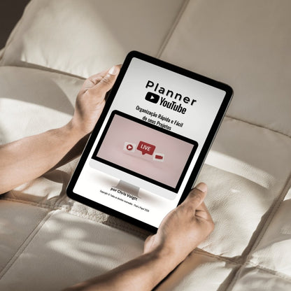 Planner YouTube | Organização Rápida e Fácil dos Seus Projetos
