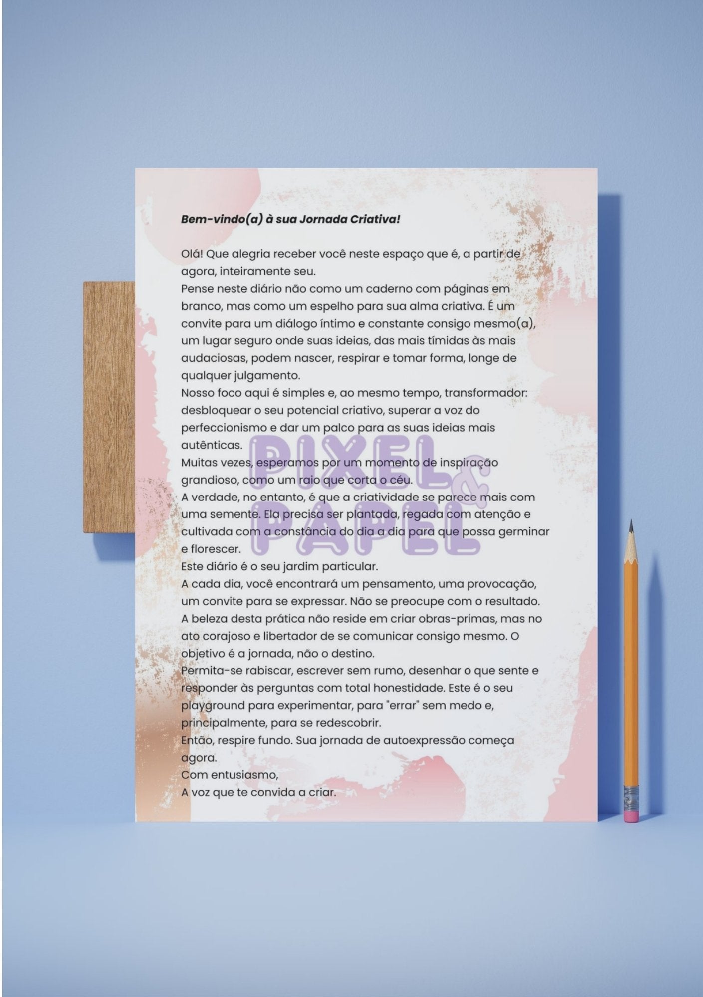 Diário da Criatividade e Autoexpressão