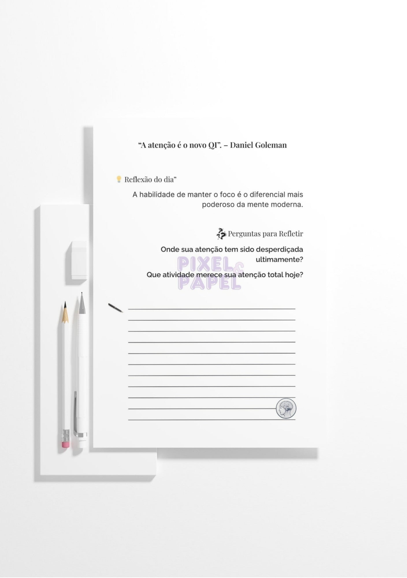 Diário da Clareza Mental e Foco