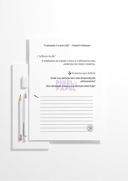 Diário da Clareza Mental e Foco