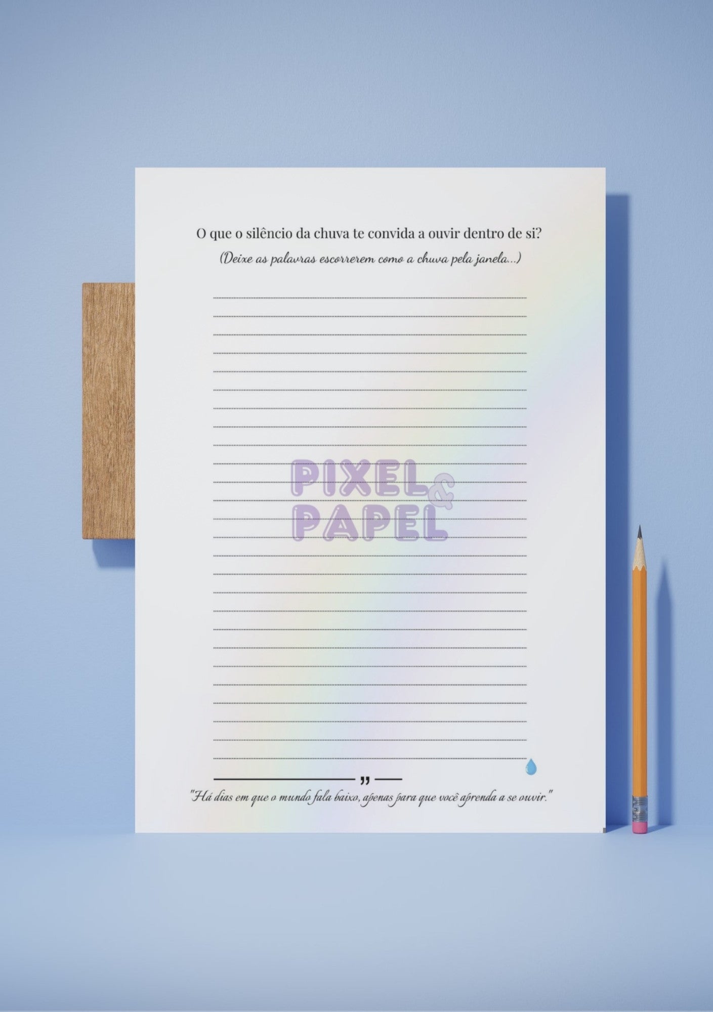 Diário para os Dias Chuvosos