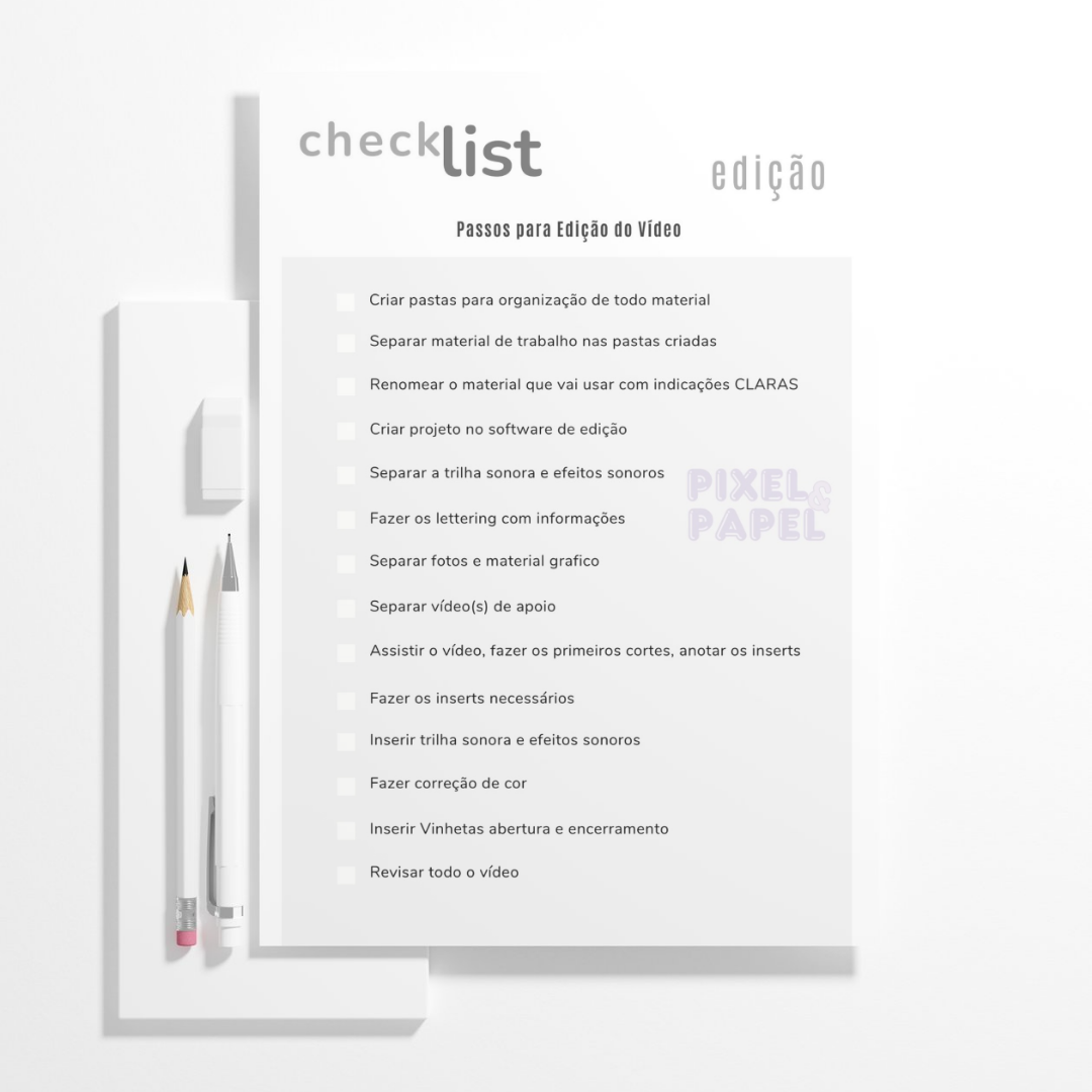 Planner | Produção de Vídeo