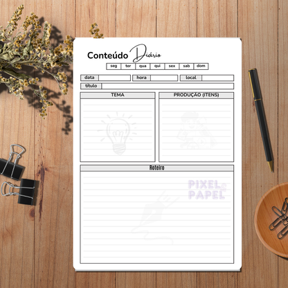 Planner | Produção de Vídeo