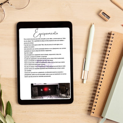 E-book Do Zero ao Vídeo | Seu Guia Completo para Gravar Vídeos Profissionais sem Medo
