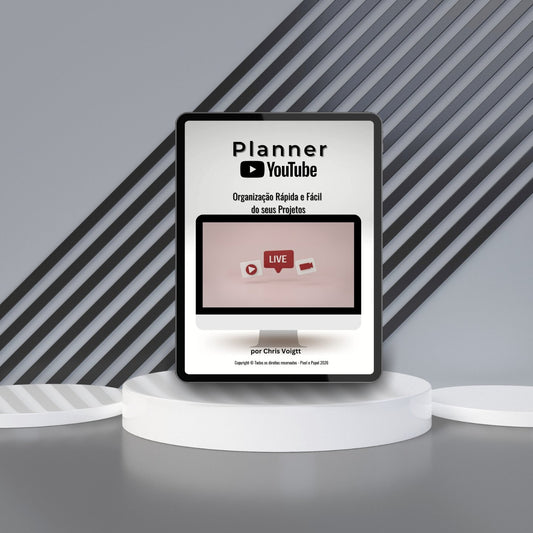 Planner YouTube | Organização Rápida e Fácil dos Seus Projetos